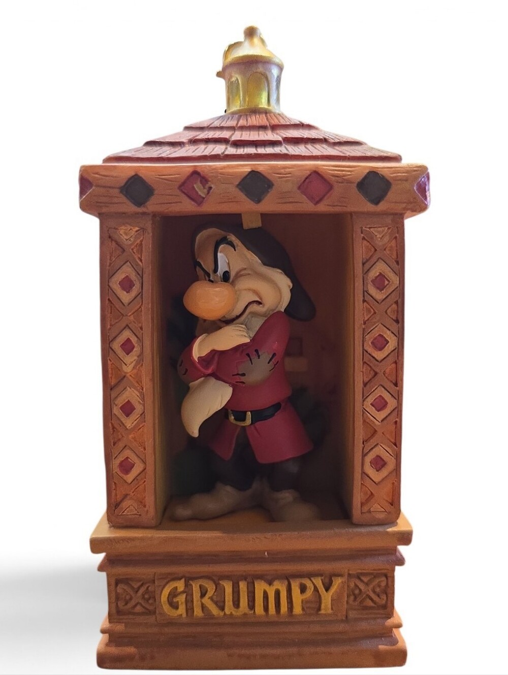 Disney Sketchbook Lightup GRUMPY Snow White & 7 Drarfs Ornament, NWT